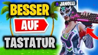 Auf Maus und Tastatur SCHNELL BESSER werden🎮👑-Fortnite Tricks!
