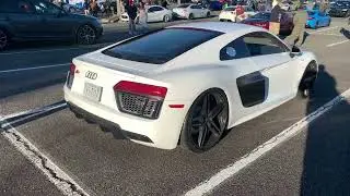 Audi R8 V10 at Cars & Coffee