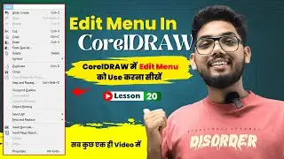 Complete Edit Menu Tutorial in CorelDRAW || Edit Menu All Option in CorelDRAW || CorelDRAW Tutorial