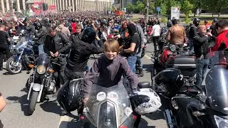 ТОЛПА мотоциклистов в Москве