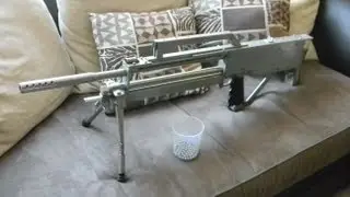 Homemade bullpup pneumatic airgun