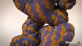 Houdini Experiments 09 - Vellum