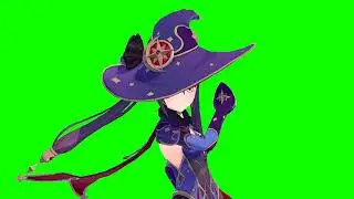 [GENSHIN IMPACT] Mona - Persona 4 "Specialist" (Green Screen)