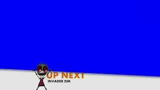 Nickelodeon “Invader Zim” Up Next Banner (2010-2012) [Blue Screen; RECREATION]