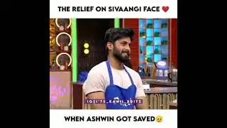 WHEN ASHWIN GOT SAVED 👈🏻 SIVANGI REACTION ❤REALLY CARRYING 😍 MELTED HEART💜❤