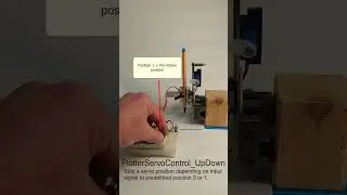 PlotterServoControl UpDown #grbl #plotter #penplotter