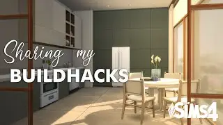 I share my BUILDHACKS | The Sims 4 tutorial