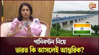 পানিবণ্টন নিয়ে ভারত কি আসলেই আন্তরিক? | Rizwana Hasan | Interim Government | Channel 24