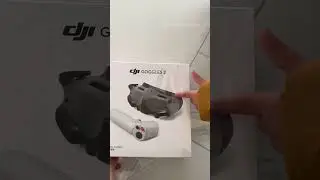 Dji Goggles 🥽 Unboxing ASMR #dji #unboxing #shorts
