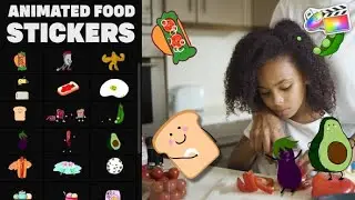 Top Apple Motion Projects: Animated Food Stickers for FCPX