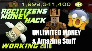 (*money + admin*) How to hack Rocitizens 2018-19 - infinite money /new characters