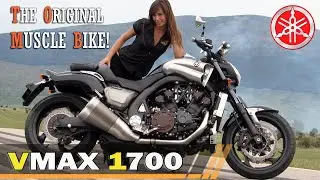 YAMAHA VMAX 1700 - The Original MUSCLE Cruiser Bike!!