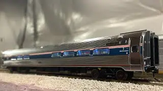 Ho Scale Walthers Proto 85' Amfleet I Club Dinette Review