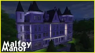 Sims 4 Speedbuild: ★ Malfoy Manor (Harry Potter) ★