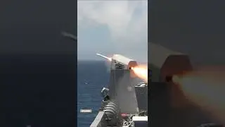 RIM-116 air defense system in action. U.S. Navy.