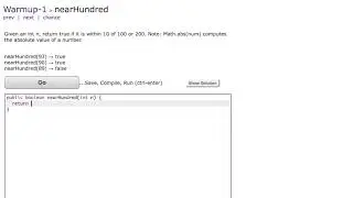 Coding with Java: Simple example using Math.abs