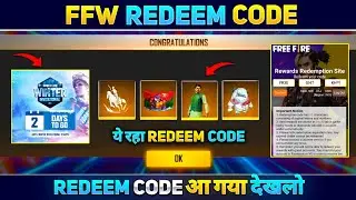 FREE FIRE WINTER REDEEM CODE DECEMBER | FFWI REDEEM CODES | FF REDEEM CODE TODAY | NEW REDEEM CODE
