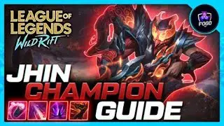 JHIN CHAMPION GUIDE (Build, Runes) | League of Legends Wild Rift