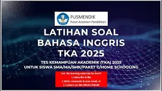 ACADEMIC ABILITY TEST 2025 // ENGLISH LANGUAGE PRACTICE QUESTIONS 3