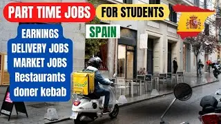 Part time Jobs in Spain for Students | Earnings | Savings | Mahi Vlogs
