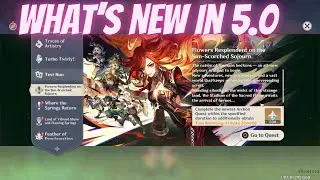 What's New In 5.0 Update Genshin Impact