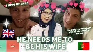 SALING GOMBAL BARENG BULE GANTENG SAMPE SALBRUT..😽💗OME TV | OMEGLE 🇬🇧🇦🇺🇵🇹