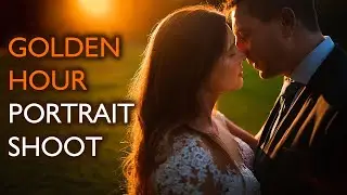 Golden hour portrait shoot - BEHIND THE SCENES