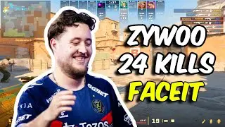 POV ZywOo 24 Kills (Dust2) FACEIT Aug 14, 2024 | 