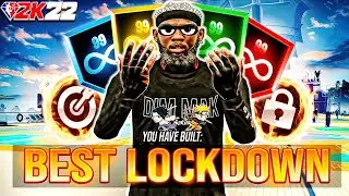 *NEW* BEST PERIMETER LOCKDOWN BUILD in NBA 2K22 + BEST BADGES! THE BEST SHOOTING LOCK BUILD NBA 2K22