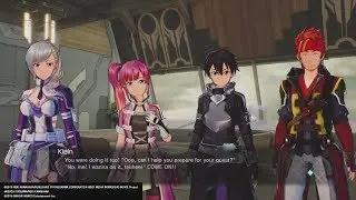 Sword Art Online Fatal Bullet - Fun Klein Moment