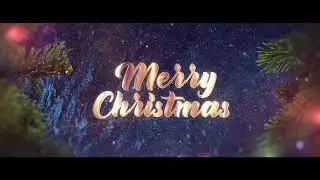 Christmas Text - After Effects Template
