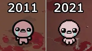 Evolution of The Binding of Isaac (2011-2021)