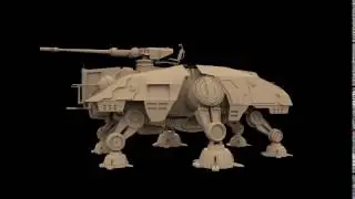 AT TE Star wars Modeling