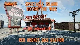 Fallout 4 - Prewar Spectacle Island, Red Rocket Gas Station