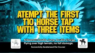 Attempt the first T10 tap with three items.