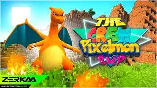 Minecraft But It's Pokemon! (Pixelmon Minecraft Mod #1)