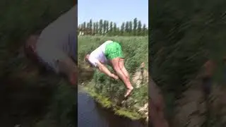 KRISTIJAN GOLUBOVIĆ SKOČIO SA MOSTA U VODU: 