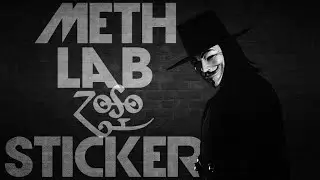 Multifandom - Meth Lab Zoso Sticker