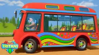 Rodas No ônibus Animação E Música Vídeos Para Crianças