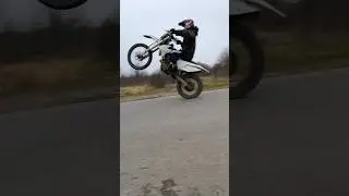 Stunt ride for motorcycle #motorcycle#pitbike#макскорж#stunt#stuntrider#эндуро#enduro#riders#summer