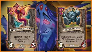 Handing Out Stats Left And Right With Draconic + Junker! | Hearthstone Battlegrounds | SuperJJ102