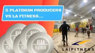 5 PLATINUM PRODUCERS VS LA FITNESS... (ATL VLOG)