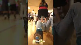 He caught a lot of air🤯🛼 