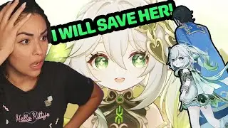 Nahida Character Teaser REACTION | Genshin Impact - I will save NAHIDA!