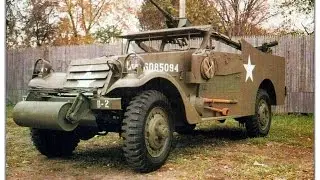 Сборка М3 Скаут часть 1я Build model kit M3 Scout Car part 1