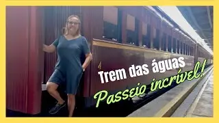Passeio de Maria fumaça em São Lourenço-MG / trem das águas