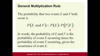 Stats: Conditional Probability and the General Multiplication Rule