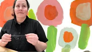 A Day in the Studio - Art Vlog