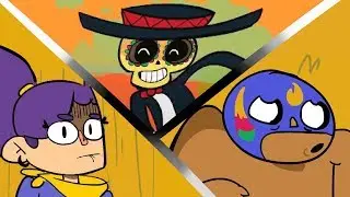 BRAWL STARS ANIMATION COMPILATION! 1-2-3 EPISODE!
