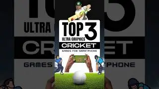Top 3 HD Cricket Games For Smartphone 🏏📲 #cricketgames #cricketworldcup #cricketlover #gamer